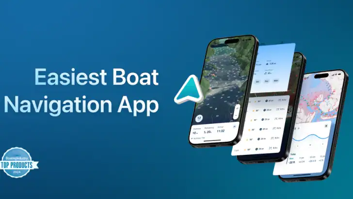 Wavve Boating: Marine Boat GPS feature graphic