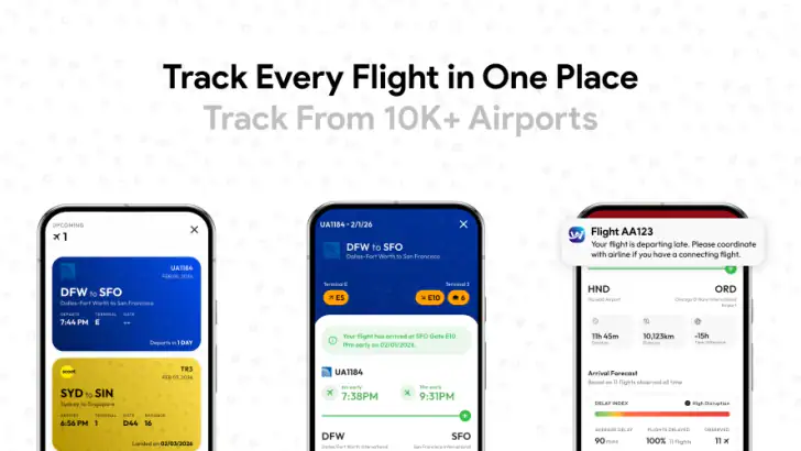 Wayflight: Live Flight Tracker feature graphic