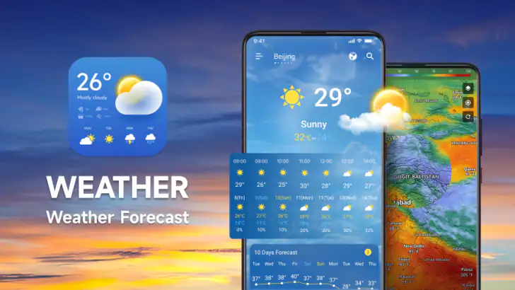Weather feature graphic