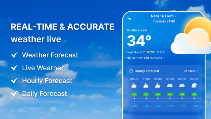Weather Forecast - Live Radar feature graphic