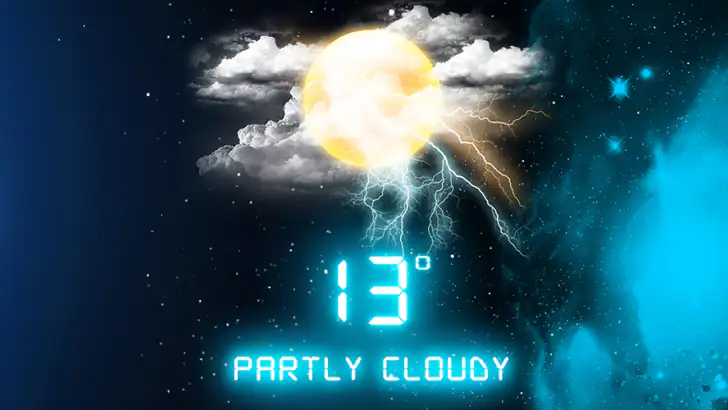 Weather Neon feature graphic