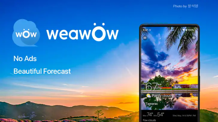 Weather & Widget - Weawow feature graphic