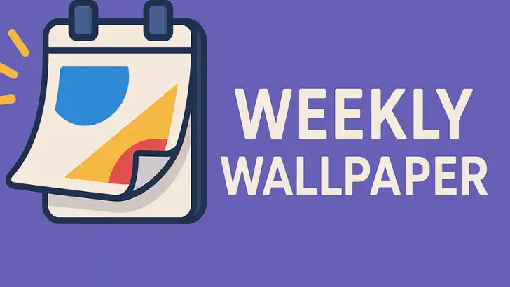 Weekly Wallpaper feature graphic