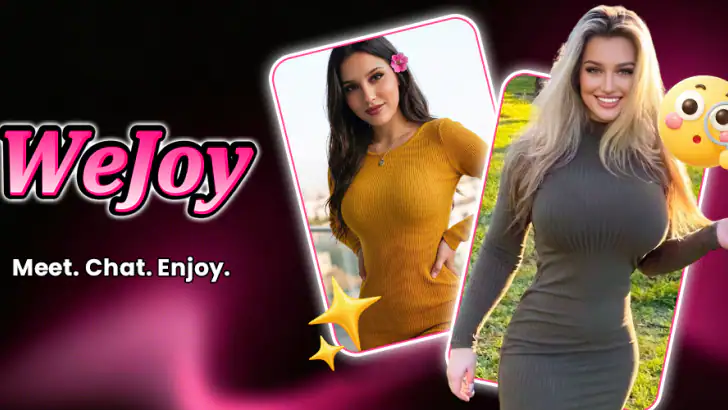 WeJoy-Live video chat&party feature graphic