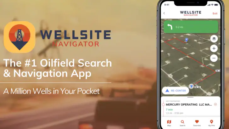 Wellsite Navigator feature graphic