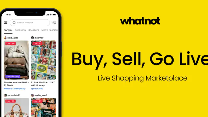 Whatnot: Shop, Sell, Connect feature graphic