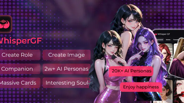 WhisperGF:Always Near You feature graphic