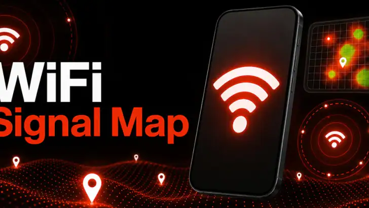 WiFi Signal Map feature graphic