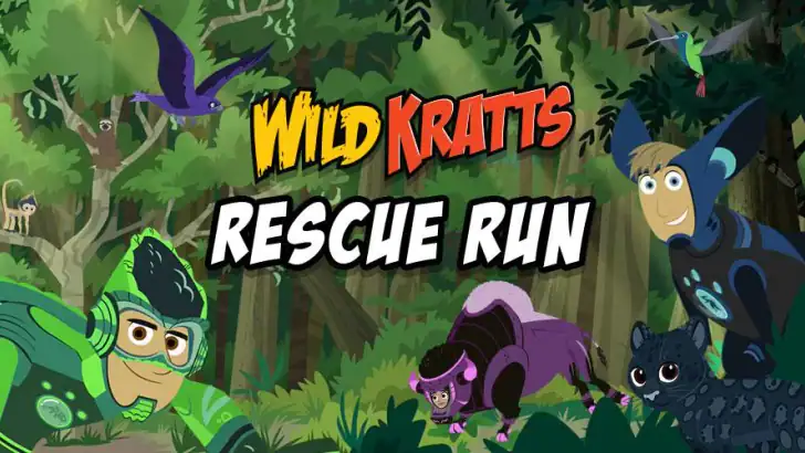 Wild Kratts Rescue Run feature graphic