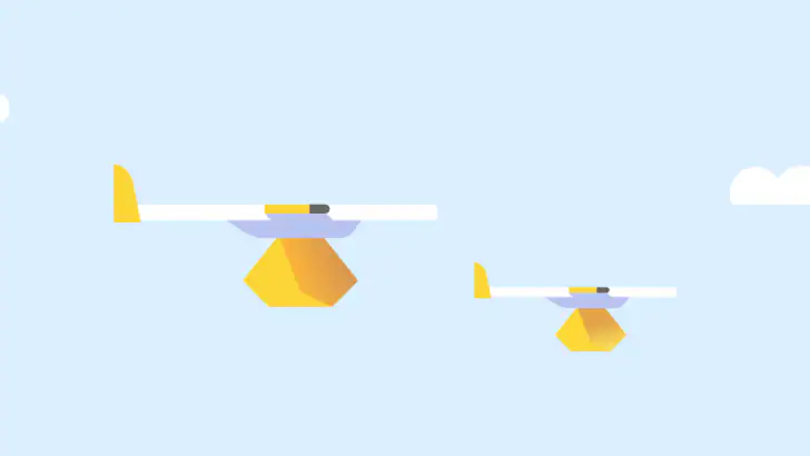 Wing - Drone delivery feature graphic