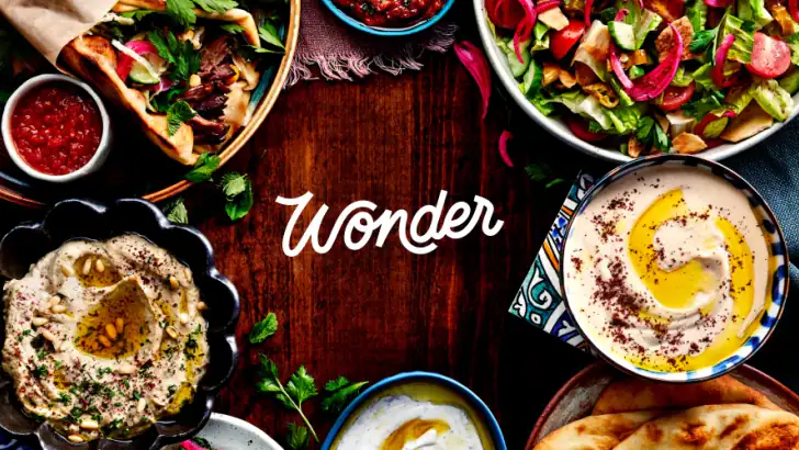 Wonder: Food Delivery feature graphic