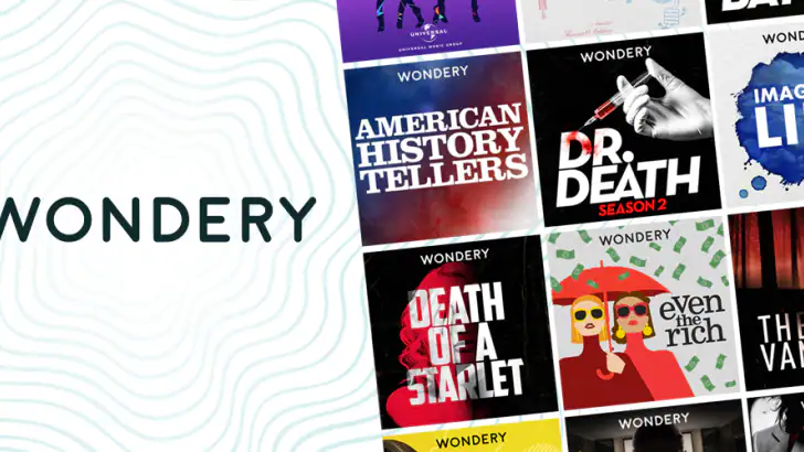 Wondery: Must-Hear Podcasts feature graphic
