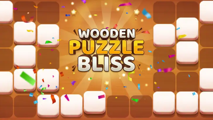 Wooden Puzzle Bliss feature graphic