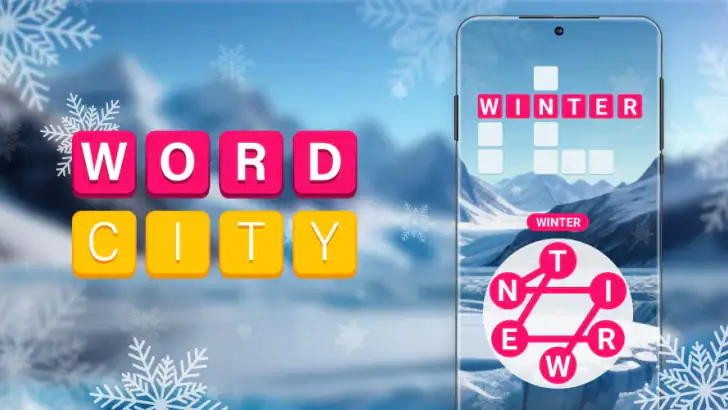 Word City: Connect Word Game feature graphic