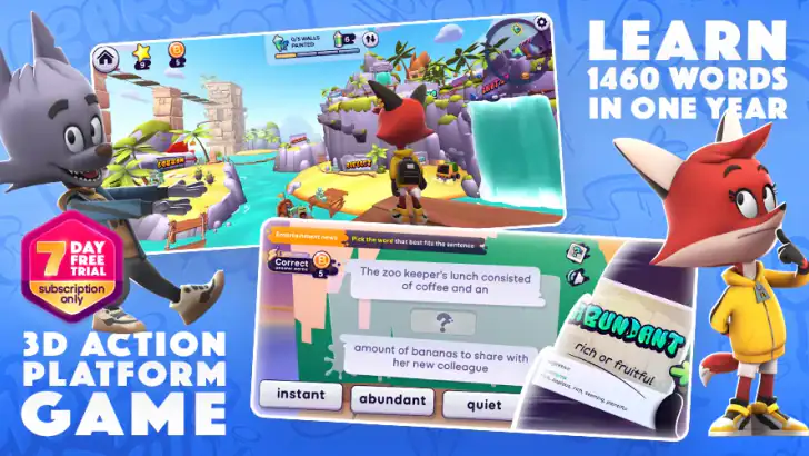 Word Tag: Lingo learning game feature graphic