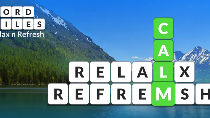 Word Tiles: Relax n Refresh feature graphic