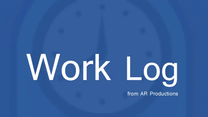 Work Log Pro feature graphic