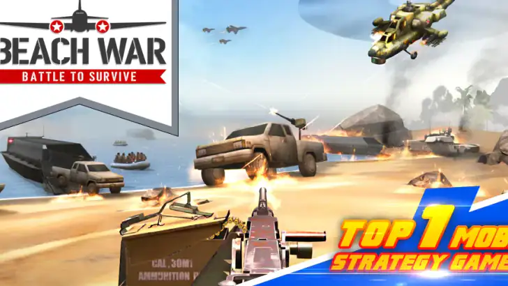 World War: Army Battle FPS 3D feature graphic