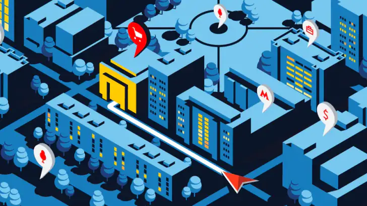 Yandex Maps and Navigator feature graphic
