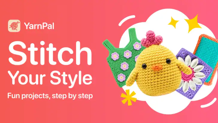 YarnPal - Crochet for Beginner feature graphic