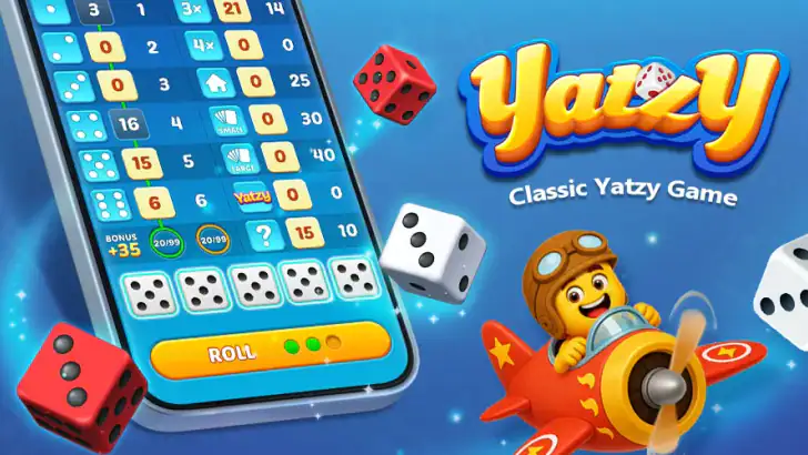 Yatzy - Classic Dice Game feature graphic