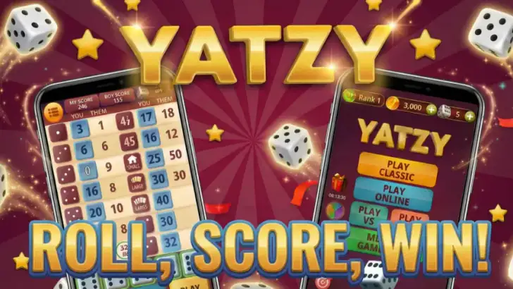 Yatzy Classic - Dice Game Fun feature graphic