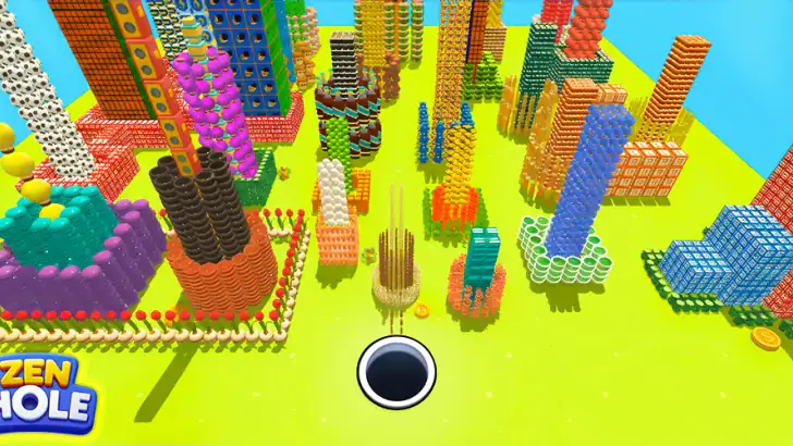 Zen Hole - Black Hole Game feature graphic