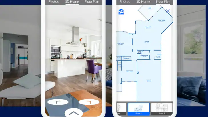 Zillow 3D Home Tours feature graphic