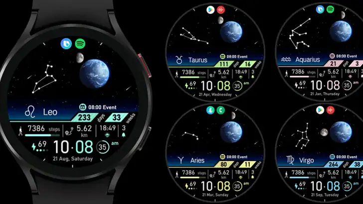 Zodiac Constellation Watch feature graphic