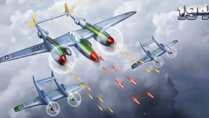 1945 Air Force: Aviones Arcade feature graphic