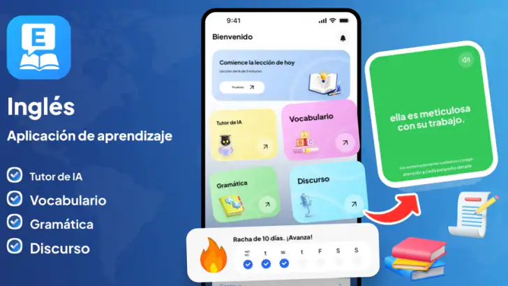 Aprende Idiomas con IA feature graphic