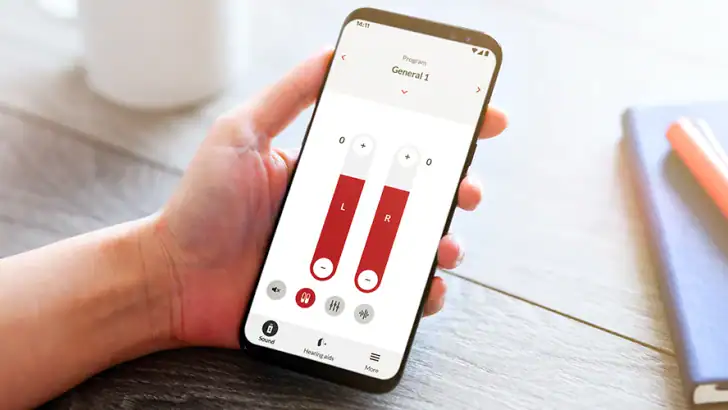Bernafon App feature graphic