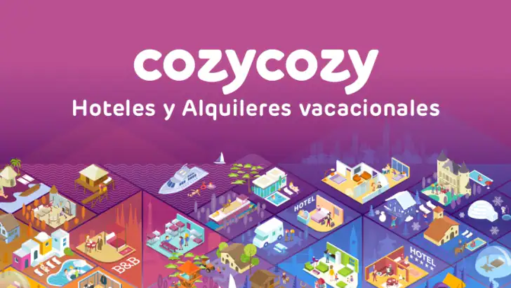 Cozycozy: Dónde Quedarte feature graphic