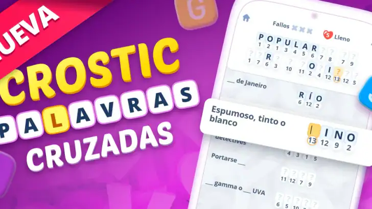Crostic Guru－Palabras Cruzadas feature graphic