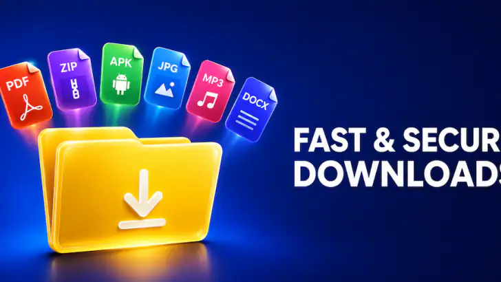 Downloader feature graphic