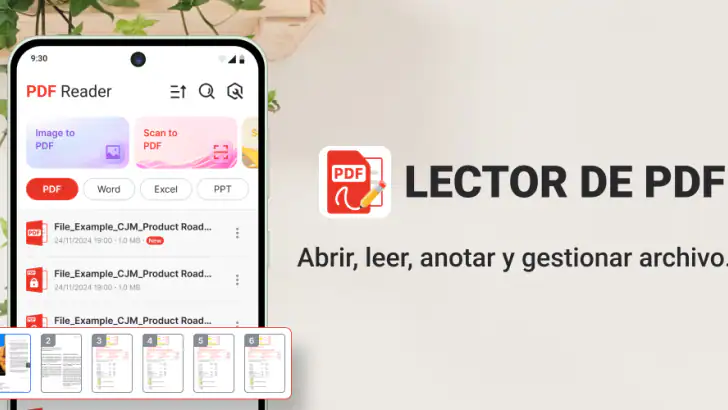 Lector PDF Y Visor PDF feature graphic