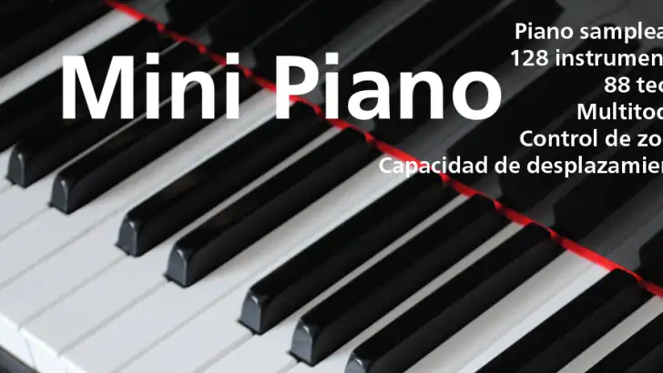 Mini Piano Lite feature graphic