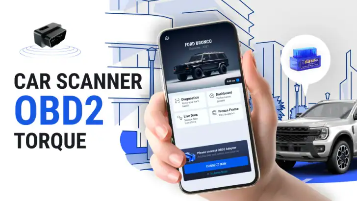 OBD2 Car Scanner: Torque ELM feature graphic