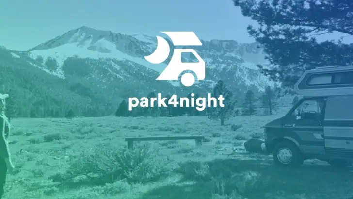 park4night - camper van feature graphic