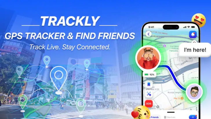 Phone Tracker & GPS Locator feature graphic