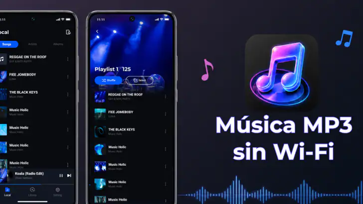PlayNest: Música MP3 feature graphic