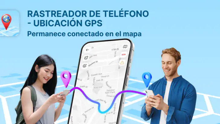 Rastreador de móvil GPS feature graphic