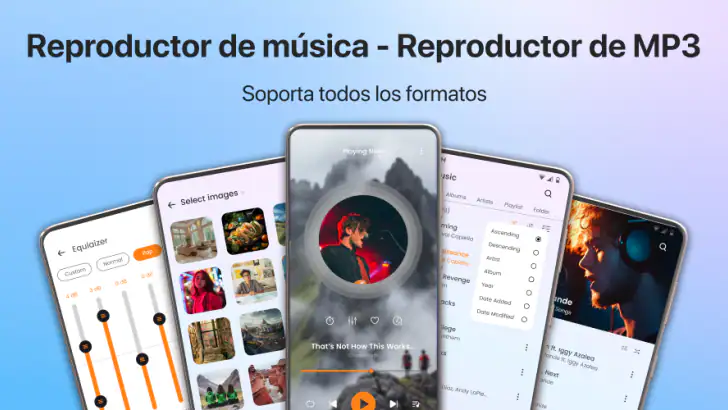 Reproductor de música feature graphic
