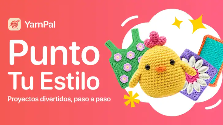 YarnPal – Ganchillo fácil feature graphic