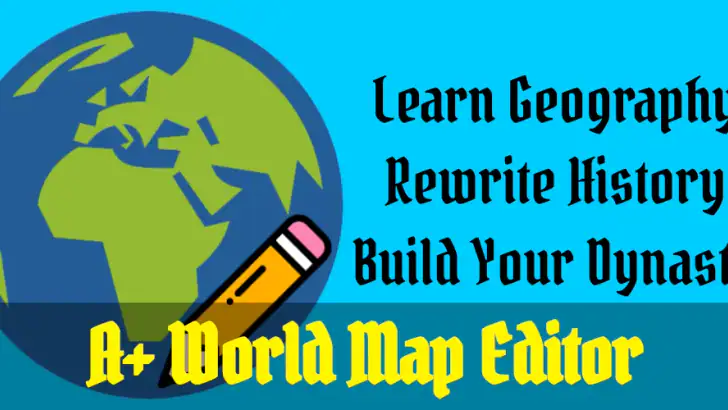 A+ World Map Editor Sandbox feature graphic