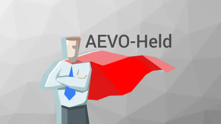 AEVO-Held Prüfungsvorbereitung feature graphic