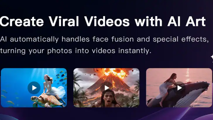 AI Art:AI Video Maker feature graphic