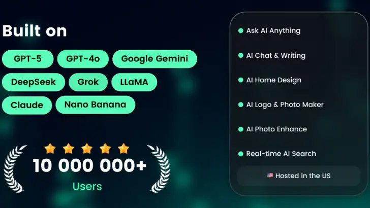 AI Chat・Ask Chatbot Assistant feature graphic