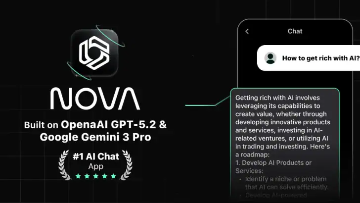 AI Chatbot - Nova feature graphic