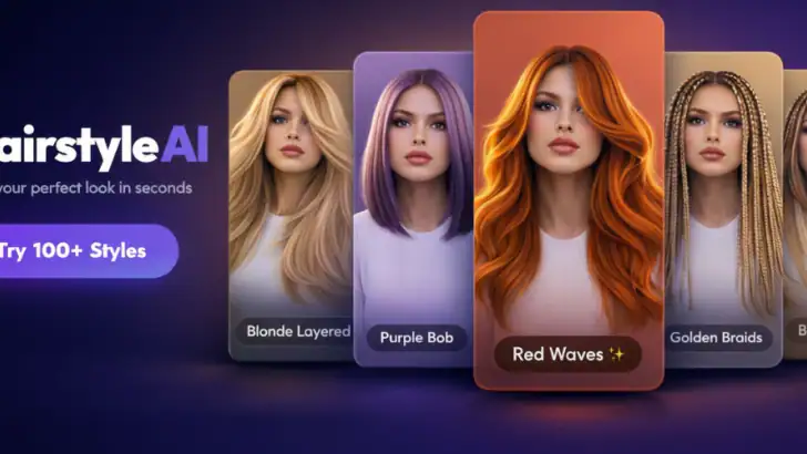 AI Hairstyle Try On & Haircut feature graphic
